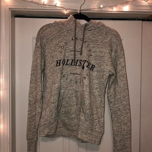 Hollister grey hoodie